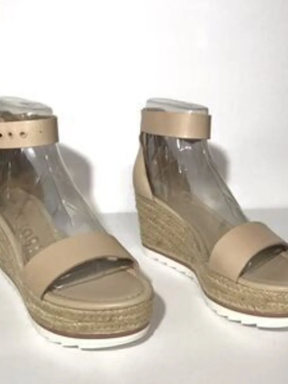 Marc Fisher Zako Leather Espadrille Sandals